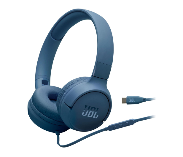 JBL Tune 520C USB-C niebieskie JBLT520CBLU - 1361331 - zdjęcie